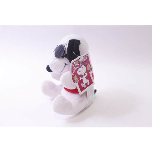 Peanuts, Snoopy & Friends, Small Plush, Sunglasses, Red Shirt, ~ 251013-WH 1376 - Picture 2 of 3